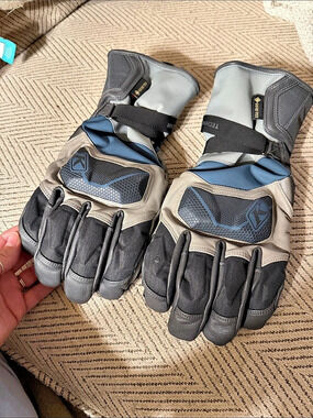 Klim Badlands GTX Long Glove Gray & Blue 2XL